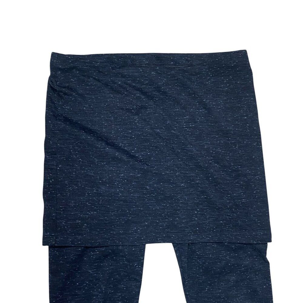 CAbi Space Dye Black Skirted M’ leggings Size Small - Picture 4 of 7